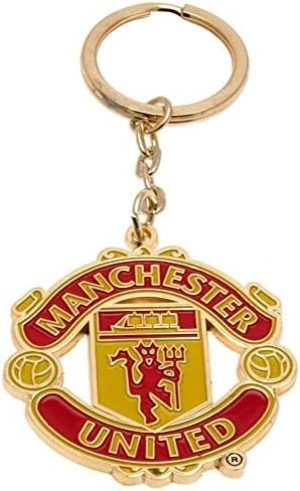 Club Licensed Man Utd Crest Keyring, Manchester United F.c., One Size, Pride