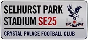 Crystal Palace Official Street Sign - Multi-Colour