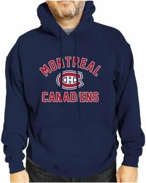 Wright & Ditson Adult NHL Gameday Hooded Sweatshirt - Officially Licensed - Fleece Hockey Pullover - Unisex Hoodie