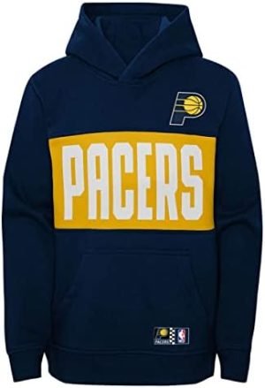 Outerstuff NBA Indiana Pacers Youth Pole Position Pullover Fleece Hoodie
