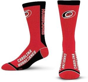 For Bare Feet MVP Crew Sock NHL Large
