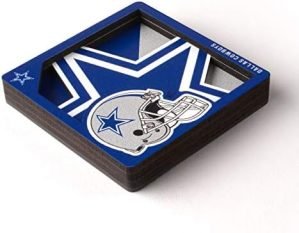YouTheFan NFL Dallas Cowboys 3D Logo Series Magnets