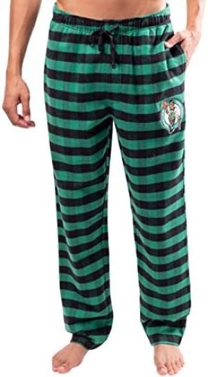Ultra Game NBA Men's Sleepwear Super Soft Flannel Pajama Loungewear Pants