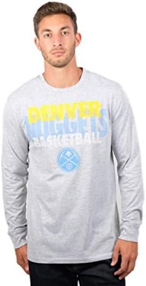 Ultra Game NBA Men's Super Soft Supreme Long Sleeve T-Shirt