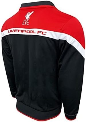 Icon Sports Boy’s Liverpool FC  Track Jacket With Zipper Pockets