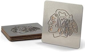 YouTheFan NHL Boasters Stainless Steel Drink Coasters
