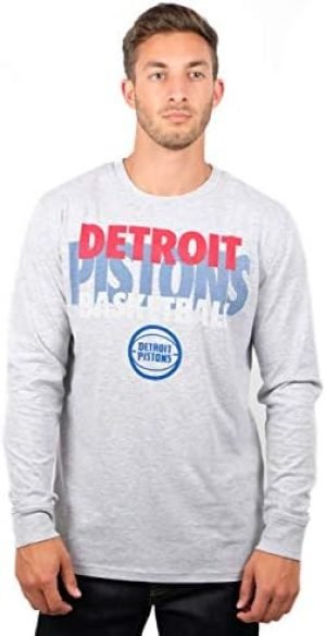 Ultra Game NBA Men's Super Soft Supreme Long Sleeve T-Shirt