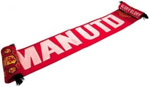 Manchester United FC Authentic EPL “Glory Glory” Scarf