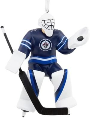 Hallmark NHL Winnipeg Jets Goalie Christmas Ornament