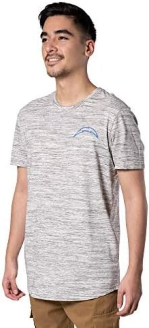 Ultra Game NFL Men’s Super Soft Space Dye T-Shirt