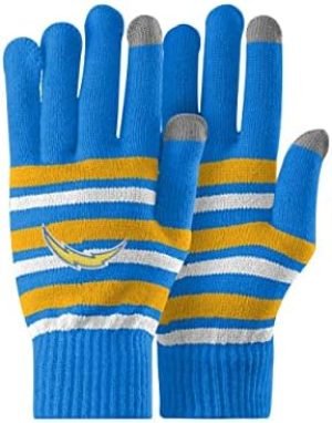 foco NFL Team Logo Stretch Gloves