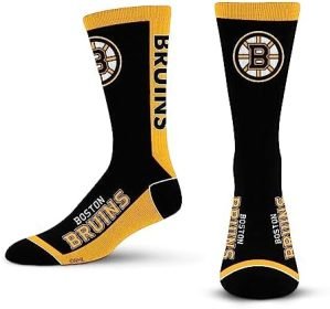 For Bare Feet MVP Crew Sock NHL Large