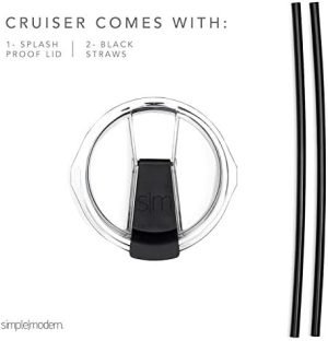 Simple Modern NBA Milwaukee Bucks Tumbler with Flip Lid and Straw Insulated Stainless Steel Cup