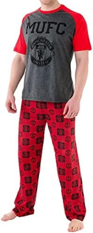 Manchester United Mens Manchester United Football Club Pajamas