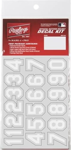 Rawlings MLB Authentic Baseball Helmet Decal Kit – All Teams