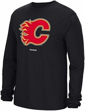 Reebok NHL Men's Jersey Crest Long Sleeve Tee