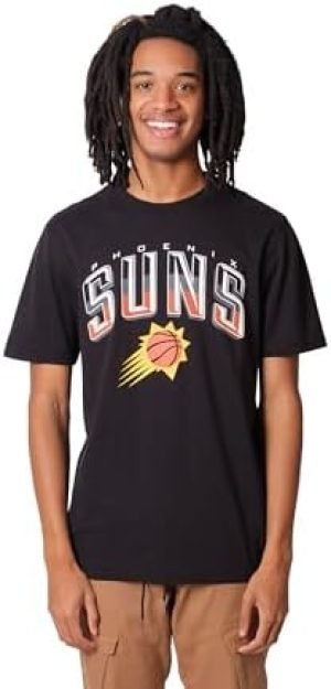 Ultra Game Men's NBA Arched Plexi Short Sleeve T-Shirt