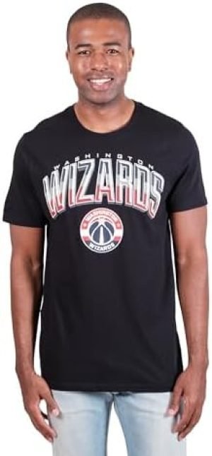 Ultra Game Men's NBA Arched Plexi Short Sleeve T-Shirt