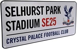 Crystal Palace FC Official Street Sign