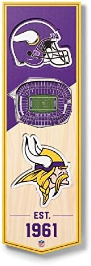YouTheFan NFL 3D Stadium Banner - 6x19