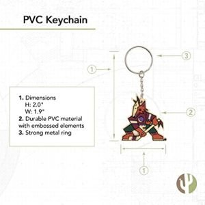 Desert Cactus NHL Arizona Coyotes Keychain Car Keys Holder