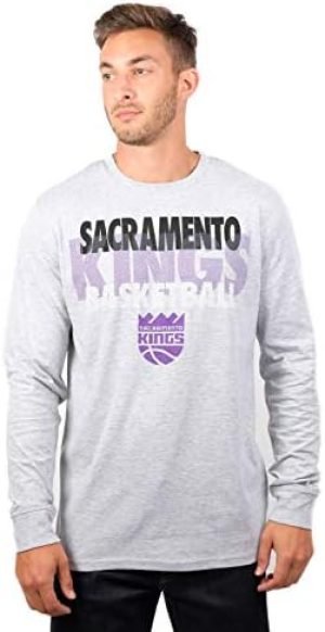 Ultra Game NBA Men's Super Soft Supreme Long Sleeve T-Shirt
