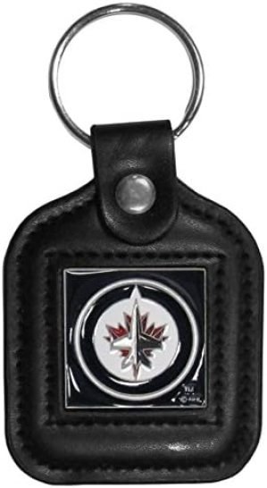 Siskiyou Sports NHL Genuine Leather Key Chain