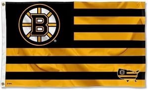 Boston Bruins American Nation 3x5 Flag
