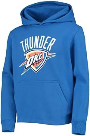 Outerstuff Youth Oklahoma City Thunder Primary Logo Pullover Fleece Hoodie