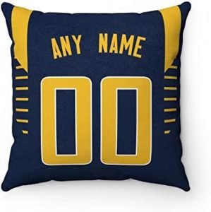 NBA Indiana Pacers Pillow 2 Packs Throw Pillow Customized Select Any Name & Number