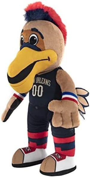 Bleacher Creatures NBA New Orleans Pelicans Pierre 10″ Mascot Plush Figures