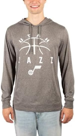 Ultra Game NBA Men’s Super Soft Lightweight Pullover Hoodie Sweatshirt