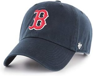 MLB Boston Red Sox Men's '47 Brand Home Clean Up Cap, Navy, One-Size (For Adults)