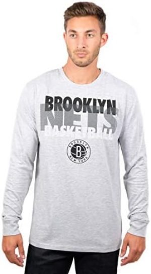 Ultra Game NBA Men's Super Soft Supreme Long Sleeve T-Shirt