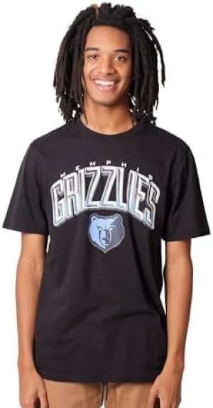 Ultra Game Men's NBA Arched Plexi Short Sleeve T-Shirt