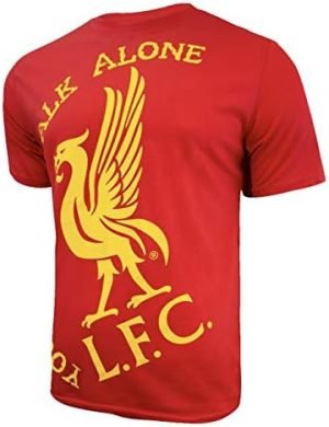 Icon Sports Mens UEFA Champions League Soccer Never Walk Alone Short Sleeve T-Shirt