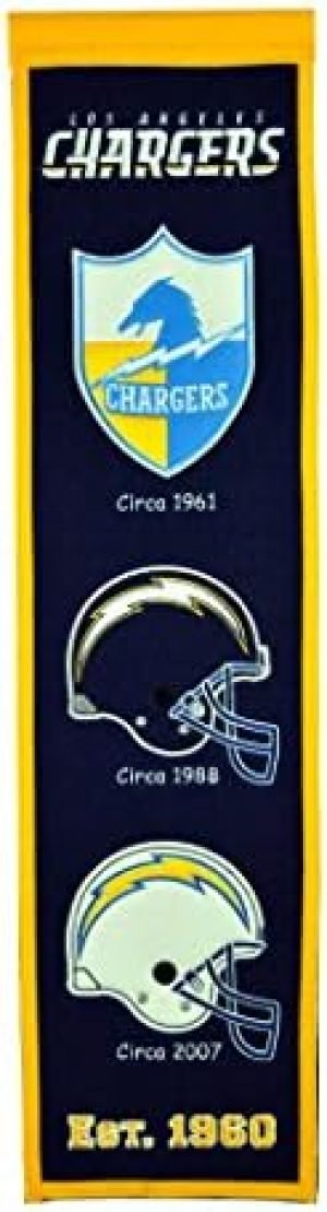 NFL Los Angeles Chargers Heritage Banner