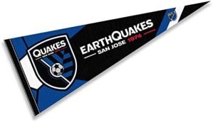 San Jose Earthquakes Pennant Flag Banner