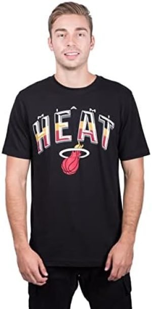 Ultra Game Men's NBA Arched Plexi Short Sleeve T-Shirt