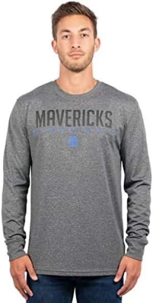 Ultra Game NBA Men's Super Soft Game Day Long Sleeve T-Shirt