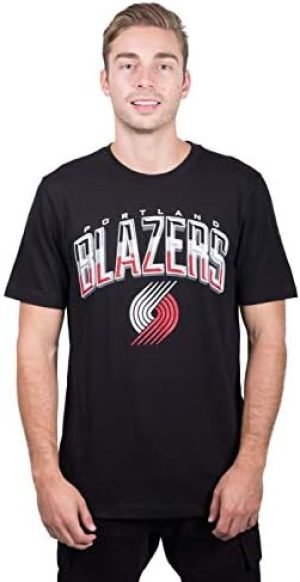 Ultra Game Men's NBA Arched Plexi Short Sleeve T-Shirt