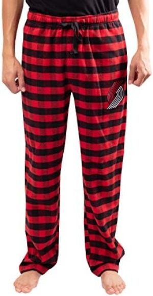 Ultra Game NBA Men's Sleepwear Super Soft Flannel Pajama Loungewear Pants