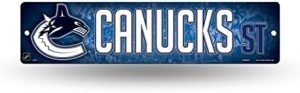 Rico Industries NHL Plastic Street Sign Plastic 4" x 16" Street Sign