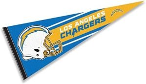 Los Angeles Chargers Official 30 inch Large Pennant