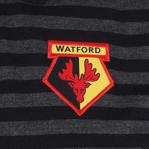 Watford FC Yarn Dye Marl Striped Polo Shirt