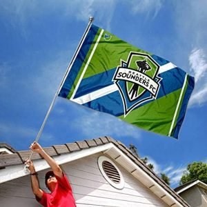 MLS Seattle Sounders Grommet Banner Flag