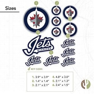 NHL Winnipeg Jets Sticker Vinyl Decal