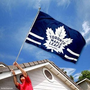 NHL Toronto Maple Leafs 31 Point Leaf Flag and Banner