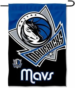 Dallas Mavericks Double Sided Garden Flag