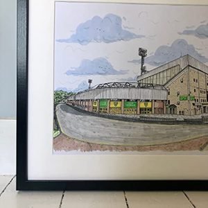 Norwich City FC – Carrow Road Stadium – Print – Wall Art